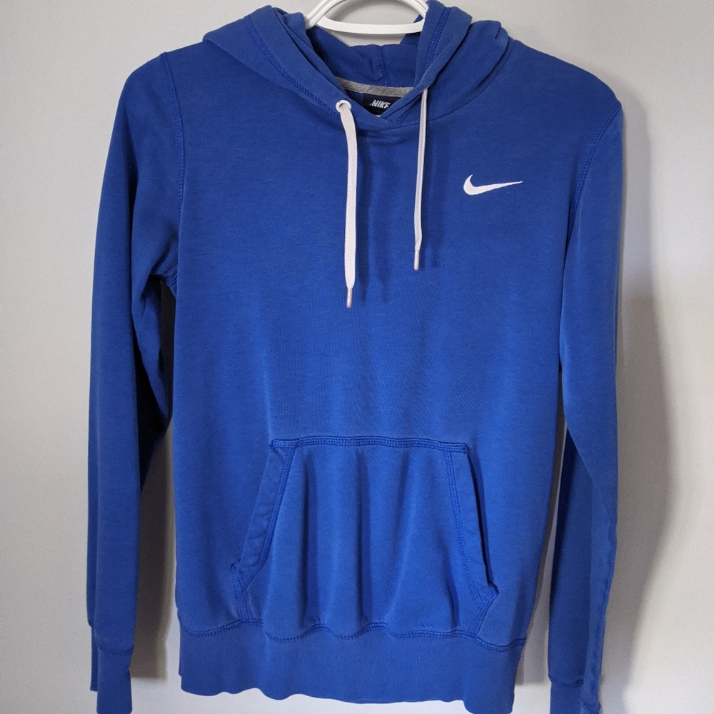 Blue Nike hoodie